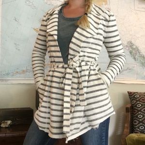 Tulle brand open cardigan